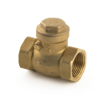 BRASS 1/2" SWING CHECK VALVE 355310
