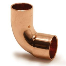 ENDFEED 35MM STREET ELBOW COPPER 432843