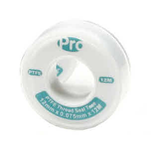 PTFE TAPE 12MM X 12MTX 0.075MM WRAS APPROVED +++NOT GAS+++ PTFE TAPE 12MM X 12MTX 0.075MM WRAS APPROVED +++NOT GAS+++