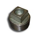 HOLLOW PLAIN PLUG 2" GALV MALLEABLE 147/291