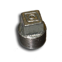 SOLID PLAIN PLUG 1/8" GALV MALLEABLE 148/291S