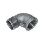 ELBOW M+F 1" BLACK MALLEABLE 152/92