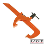CARVER RACK CLAMP T186-6 6" STANDARD DUTY CARVER RACK CLAMP T186-6 6" STANDARD DUTY