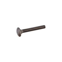 COACH BOLT AND NUT M6 X 25MM BZP