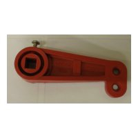 PICK UP ARM PLASTIC L/L DUDLEY CISTERN LEVER 64MM RED 318166