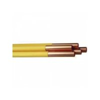 COPPER TUBE 15MM YELLOW COATED FOR GAS TABLE InchXInch