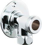 WALL ELBOW 15MMX3/4"MALE[PAIR] CHROME FOR BAR SHOWER SPE04