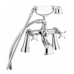 DEVA CORONATION CR23 BATH 3/4" SHOWER MIXER C/W KIT CHROME DEVA CORONATION CR23 BATH 3/4" SHOWER MIXER C/W KIT CHROME