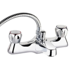 DEVA VR106 BATH/SHOWER MIXER WITH KIT 3/4" BS5412 CHROME DEVA VR106 BATH/SHOWER MIXER WITH KIT 3/4" BS5412 CHROME