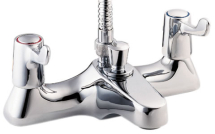 DEVA VL106 3/4inch 3inchLEVER BATH/SHOWER MIXER+KIT CP DEVA VL106 3/4inch 3inchLEVER BATH/SHOWER MIXER+KIT CP