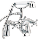 DEVA TUD03 TUDOR BATH-SHOWER MIXER WITH KIT CHROME