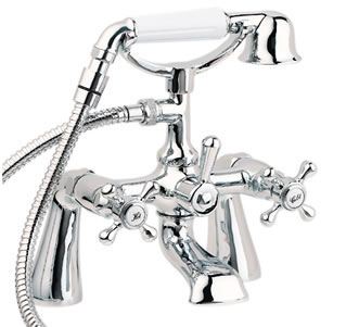 DEVA TUD03 TUDOR BATH-SHOWER MIXER WITH KIT CHROME DEVA TUD03 TUDOR BATH-SHOWER MIXER WITH KIT CHROME