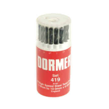 DORMER A191 NO.419 HSS DRILL SET PLASTIC CASE