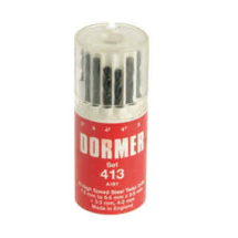DORMER A191 NO.413 HS(13)PIECE DRILL SET 1.5-6.5mm+3.3&4.2mm