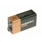 DURACELL MN1604 9V SMALL RECTANGULAR BATTERY  471375
