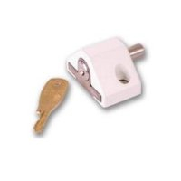 ERA PATIO DOOR PUSH LOCK WHITE 100-12 ERA PATIO DOOR PUSH LOCK WHITE 100-12