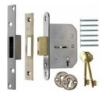 ERA MORTICE DEADLOCK 2.1/2" 5 LEVER VISCOUNT 201-31 PB