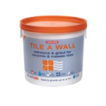 EVOSTIK TILE A WALL ADHESIVE & GROUT 5LT(LARGE) 30812624