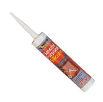 EVERBUILD GENERAL PURPOSE SILICONE SEALANT CLEAR C3 EVERBUILD GENERAL PURPOSE SILICONE SEALANT CLEAR C3