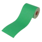 FAITHFULL ALOX PAPER ROLL GREEN 115MM X 10M 120G