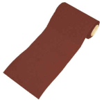 FAITHFULL ALOX PAPER ROLL RED 115MM X 10M 120G