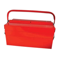 FAITHFULL METAL CANTILEVER TOOLBOX 5 TRAY 17IN