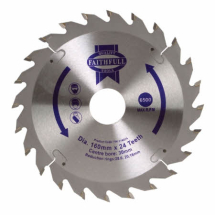FAITHFULL TCT CIRCULAR SAW BLADE 160 X30/28.6/20/16 X 24T FAITHFULL TCT CIRCULAR SAW BLADE 160 X30/28.6/20/16 X 24T