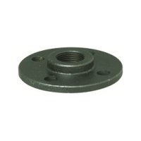 FLANGE TABLE E BLACK 1/2inch SCREWED & DRILLED BS10 4 HOLE