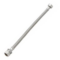 FLEXIBLE TAP CONN 1/2inch X 900mm 15MM STAINLESS STEEL BRAIDED