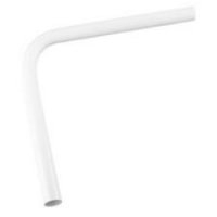 FLUSHPIPE 14inch x 9inch x 1.1/2inch OD[38MM]APPROX LOW LEVEL WHITE