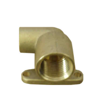 SIDE STRAPPED COOKER HOSE WALL ANGLED CONNECTOR 1/2Inch X 15MM