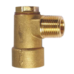 BAYONET ELBOW FOR GAS COOKER HOSE X 1/2"BSP MI BS669 24322