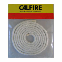 GLASS FIBRE 12MM THERMAL ROPE BRAIDED  WHITE 10020