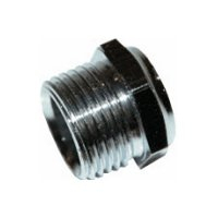 GAS FIRE RESTRICTOR GLAND NUT 12MM CHROME PLATED
