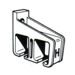 HENDERSON 5/301 DOUBLE BRACKET ALUMINIUM FACE FIX