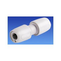 HEP2O HD1/15W 15MM CONNECTOR STRAIGHT WHITE