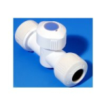 HEP2O HX37/15 15MM SHUT-OFF ISOLATING VALVE WHITE HOT/COLD