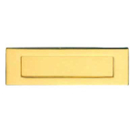 HERITAGE LETTER PLATE 10" X 3" POLISHED BRASS V850