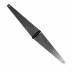 STRAP HINGE LIGHT 4" ZINC PLATED STRAIGHT 124L