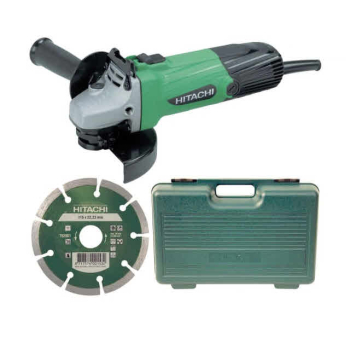 HIKOKI G12STX/J8 115MM ANGLE GRINDER 110V C/W CASE & BLADE