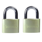 SQUIRE DEFENDER DFAL4T TWIN PACK 40MM ALUMINIUM PADLOCKS SQUIRE DEFENDER DFAL4T TWIN PACK 40MM ALUMINIUM PADLOCKS