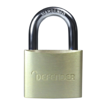 SQUIRE DEFENDER DFBP4 40MM SOLID BRASS PADLOCK
