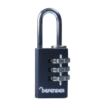 SQUIRE DEFENDER DFCOMBI20 20MM DIE CAST COMBINATION PADLOCK SQUIRE DEFENDER DFCOMBI20 20MM DIE CAST COMBINATION PADLOCK