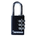 SQUIRE DEFENDER DFCOMBI30 30MM DIE CAST COMBINATION PADLOCK SQUIRE DEFENDER DFCOMBI30 30MM DIE CAST COMBINATION PADLOCK