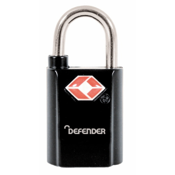 SQUIRE DEFENDER DFTSA20T 20MM TSA LUGGAGE LOCK TWIN PACK