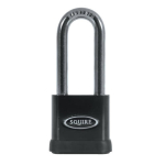 SQUIRE SS50S/2.5 50MM CEN 4 GRADE LONG SHACKLE PADLOCK