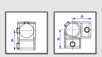 Interclamp 116 Open Corner Tee