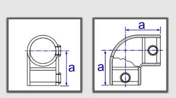 Interclamp 125 90° Elbow