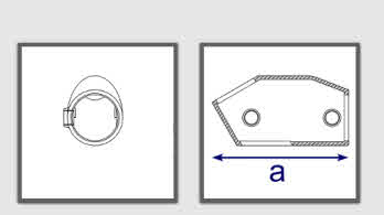 Interclamp 129 Adjustablet Tee 30 - 60°