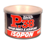 DAVIDS ISOPON P38 NO.2 PASTE KIT 1.2LT CREAM